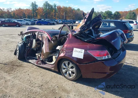 2009 Honda Accord 2.4 Ex-L из США, поврежденный, VIN 1HGCP26829A192242